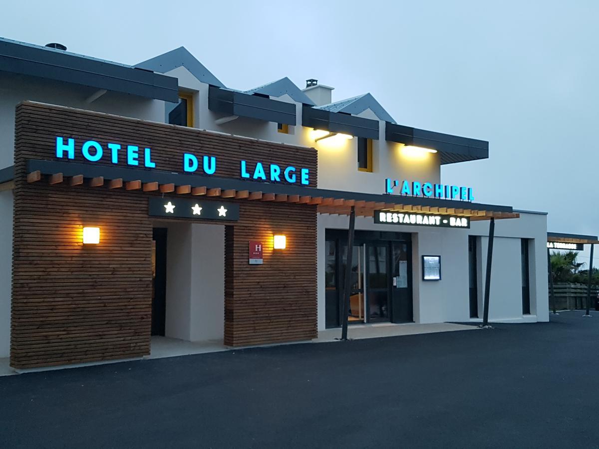 Logis Hotel Du Large Плугонвелен Экстерьер фото